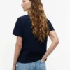 Tricou cu monogramă brodată