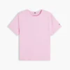 Tricou cu monogramă brodată Tricou cu monogramă brodată