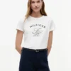 Tricou cu monogramă în stil gingham