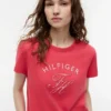 Tricou cu monogramă în stil gingham