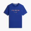 Tricou cu steaguri nautice brodate Tricou cu steaguri nautice brodate