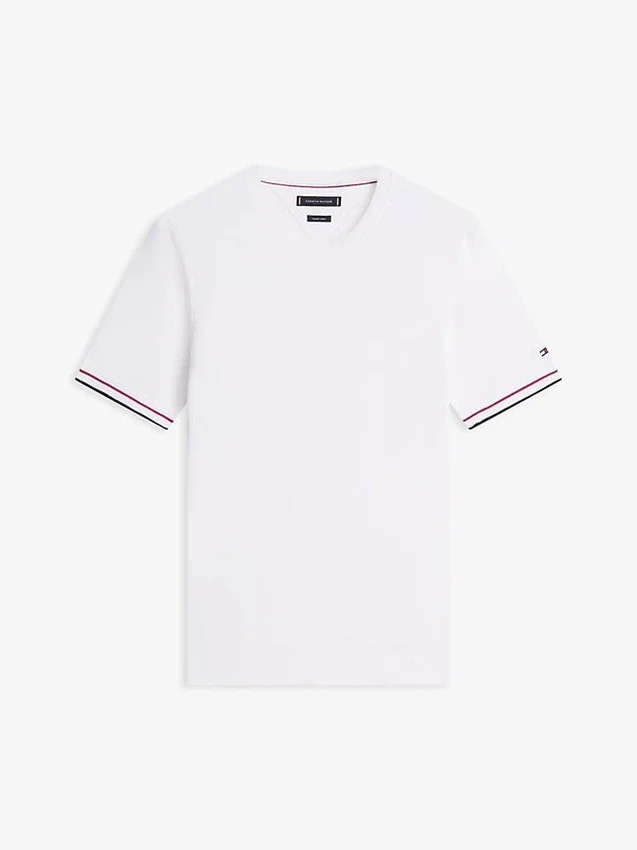 Tricou cu vârfuri din tricot New York Label Tricou cu vârfuri din tricot New York Label