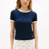 Tricou de dormit cu dungi