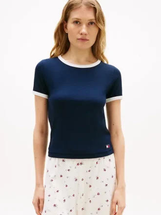 Tricou de dormit cu dungi