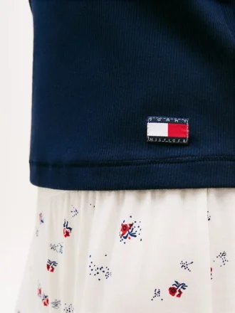 Tricou de dormit cu dungi