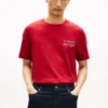 Tricou din bumbac slub cu logo grafic pe spate Tricou din bumbac slub cu logo grafic pe spate