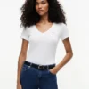 Tricou Favorite cu guler în V Tricou Favorite cu guler în V