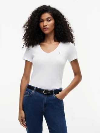 Tricou Favorite cu guler în V
