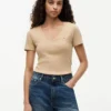 Tricou Favorite cu guler în V