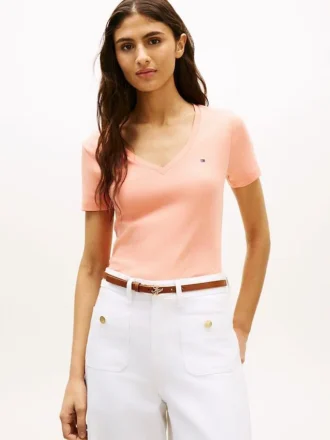 Tricou Favorite cu guler în V
