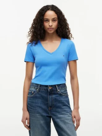 Tricou Favorite cu guler în V