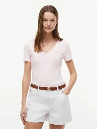 Tricou Favorite cu guler în V