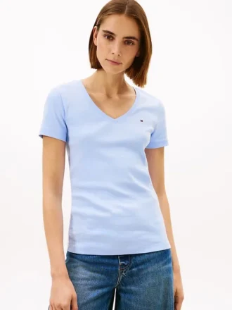 Tricou Favorite cu guler în V
