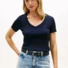 Tricou Favorite cu guler în V