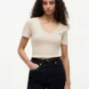 Tricou Favorite cu guler în V Tricou Favorite cu guler în V
