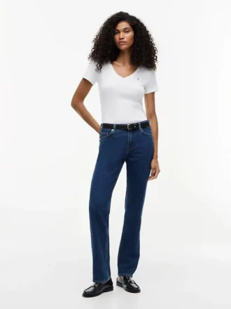 Tricou Favorite cu guler în V