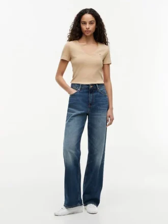 Tricou Favorite cu guler în V