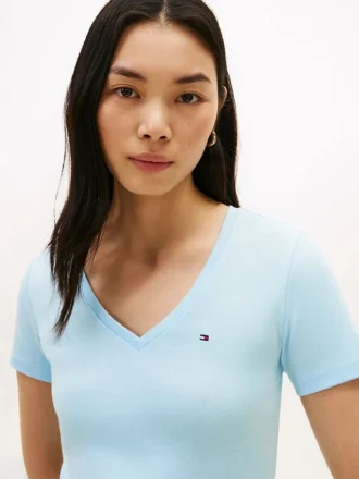 Tricou Favorite cu guler în V