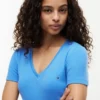 Tricou Favorite cu guler în V