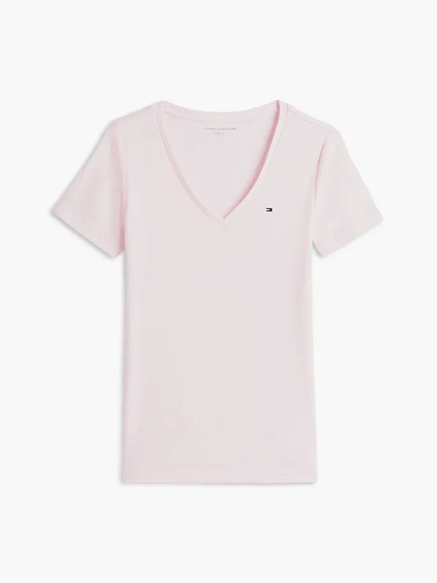Tricou Favorite cu guler în V Tricou Favorite cu guler în V