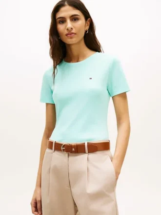 Tricou Favorite cu guler rotund