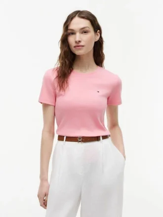 Tricou Favorite cu guler rotund