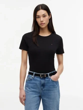 Tricou Favorite cu guler rotund