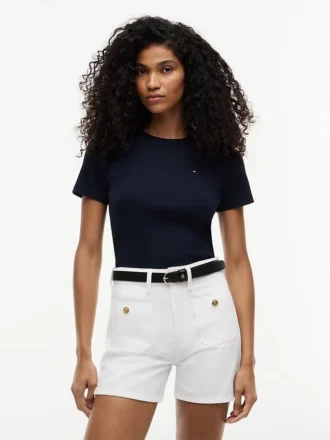 Tricou Favorite cu guler rotund
