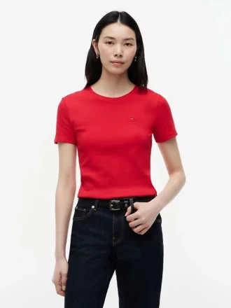 Tricou Favorite cu guler rotund