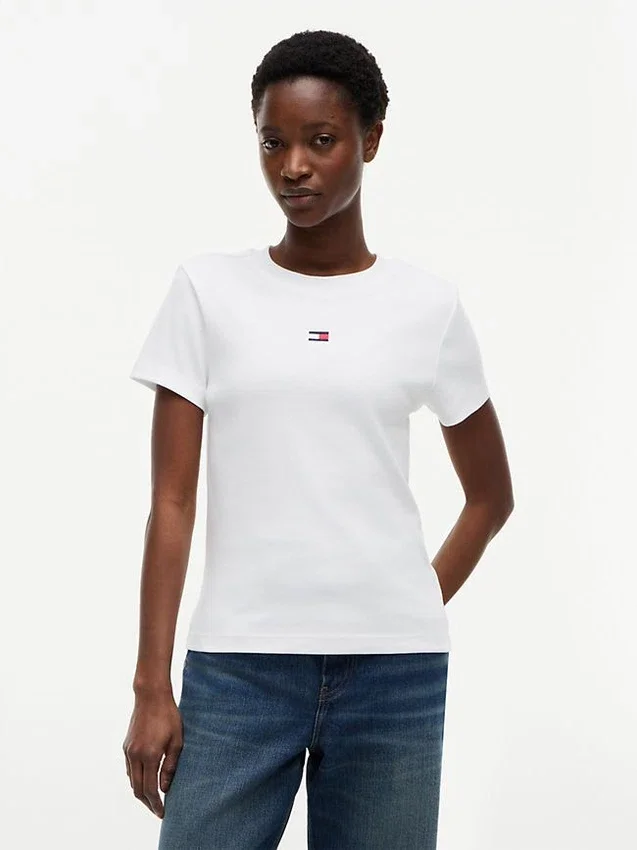 Tricou Favorite cu logo mini steag Tricou Favorite cu logo mini steag