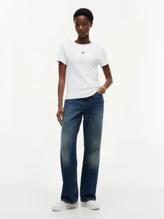 Tricou Favorite cu logo mini steag