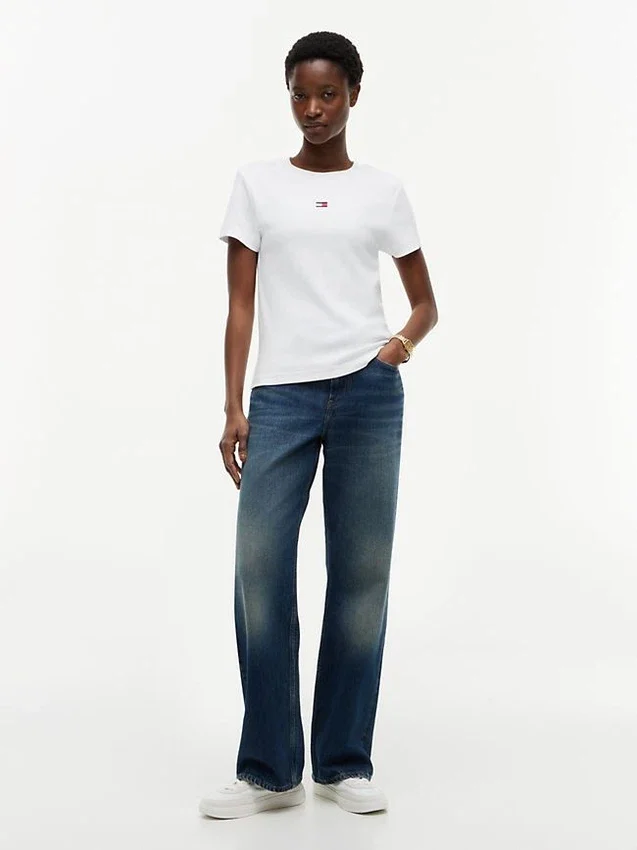 Tricou Favorite cu logo mini steag Tricou Favorite cu logo mini steag