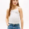 Tricou fără mâneci cu dungi pentru copii Tricou fără mâneci cu dungi pentru copii