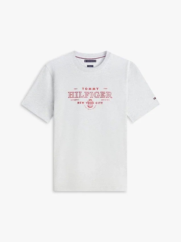 Tricou gros cu logo Hilfiger NYC Tricou gros cu logo Hilfiger NYC