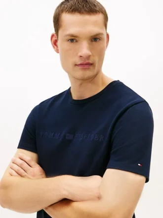 Tricou gros cu logo în nuanțe asortate