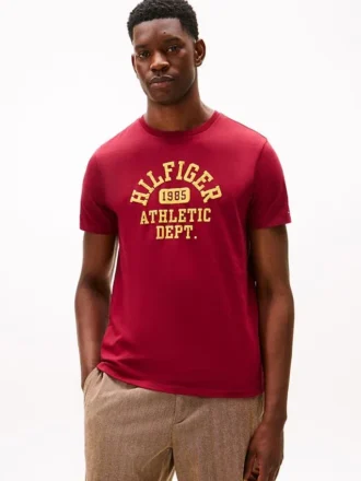 Tricou Hilfiger 1985 cu logo sportiv