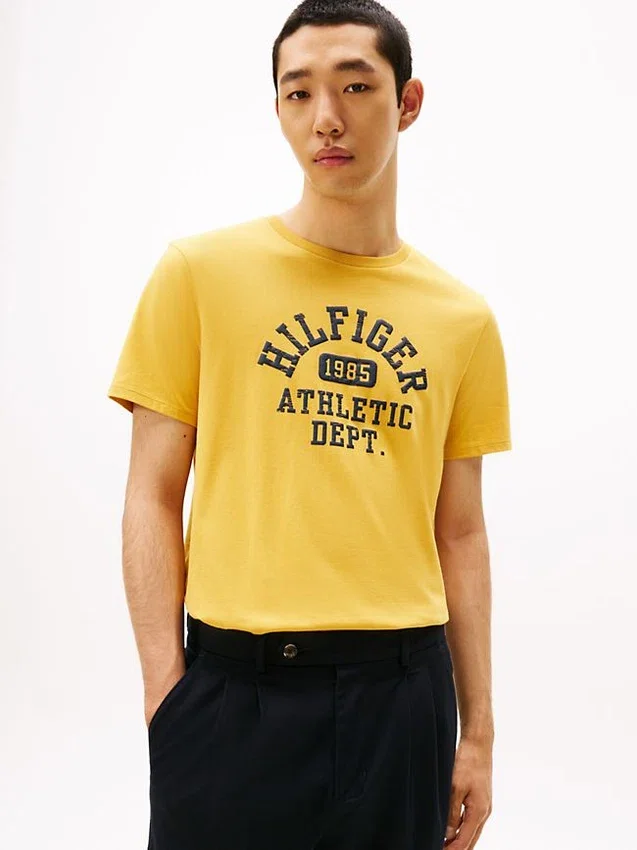 Tricou Hilfiger 1985 cu logo sportiv Tricou Hilfiger 1985 cu logo sportiv