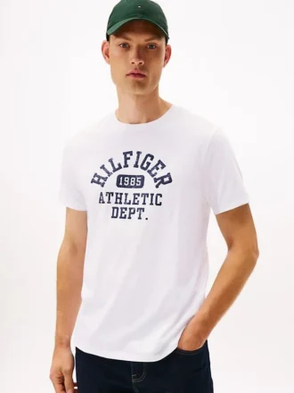 Tricou Hilfiger 1985 cu logo sportiv