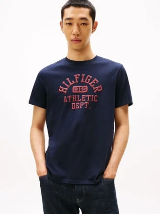 Tricou Hilfiger 1985 cu logo sportiv