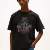 Tricou Hilfiger Crest Graphic Slub Tricou Hilfiger Crest Graphic Slub