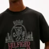 Tricou Hilfiger Crest Graphic Slub Tricou Hilfiger Crest Graphic Slub