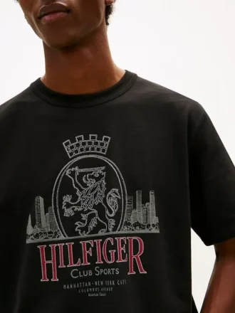 Tricou Hilfiger Crest Graphic Slub