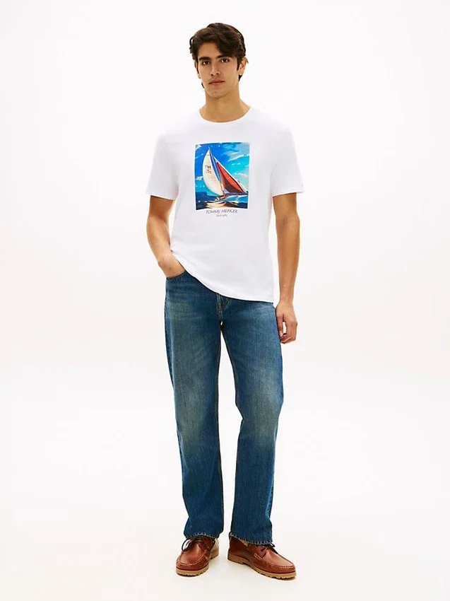 Tricou Hilfiger cu imprimeu foto Sailing Tricou Hilfiger cu imprimeu foto Sailing
