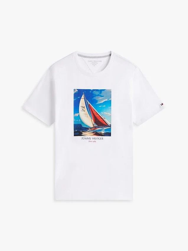 Tricou Hilfiger cu imprimeu foto Sailing Tricou Hilfiger cu imprimeu foto Sailing