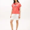 Tricou Hilfiger cu logo Anchor și mâneci dolman Tricou Hilfiger cu logo Anchor și mâneci dolman