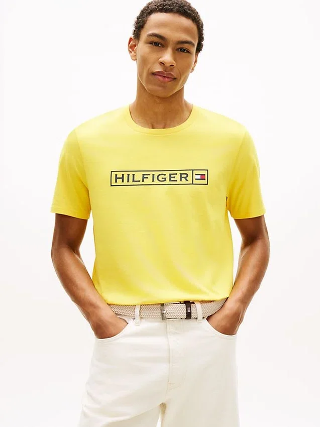 Tricou Hilfiger cu logo Box Tricou Hilfiger cu logo Box