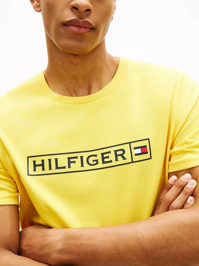 Tricou Hilfiger cu logo Box Tricou Hilfiger cu logo Box