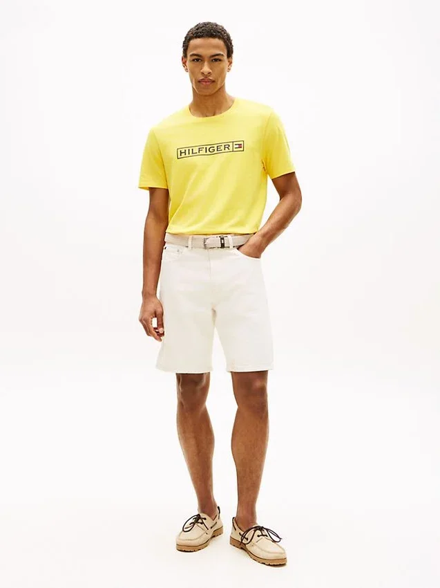 Tricou Hilfiger cu logo Box Tricou Hilfiger cu logo Box