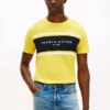 Tricou Hilfiger cu logo și dungi Tricou Hilfiger cu logo și dungi