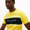 Tricou Hilfiger cu logo și dungi Tricou Hilfiger cu logo și dungi